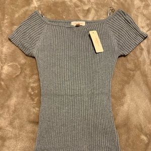 Ambiance crop-neck sweater Top